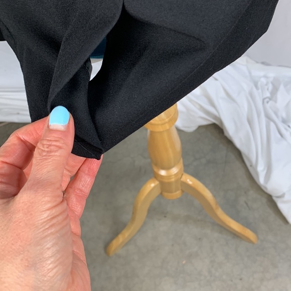 Nearly New Worthington Lined Single Button Black Blazer - Picture 6 of 11